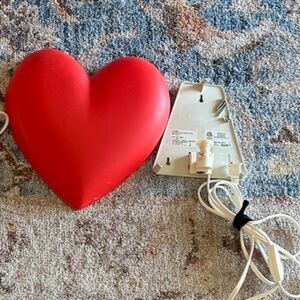 Ikea heart wall light
